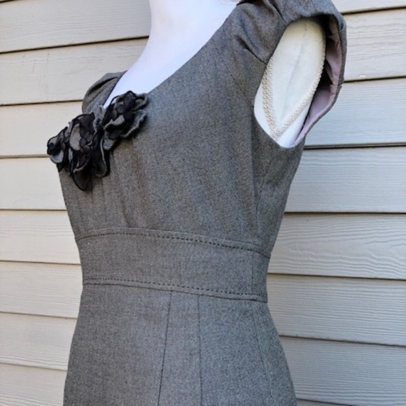 Rebecca Taylor Floral Work/Office Dress Sz 6 - Picture 3 of 13